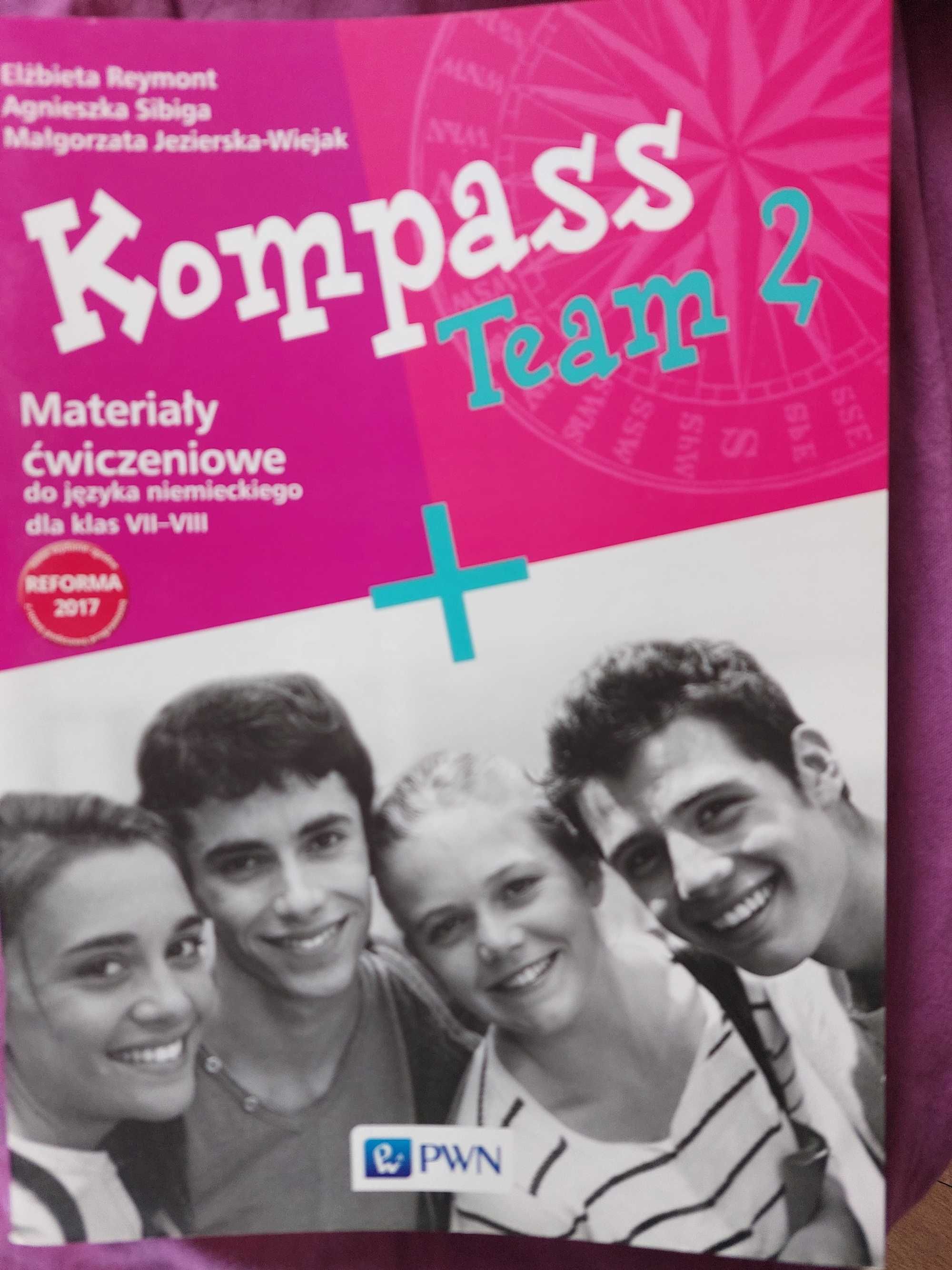 Materialy ćwiczeniowe.  Kompass Team 2