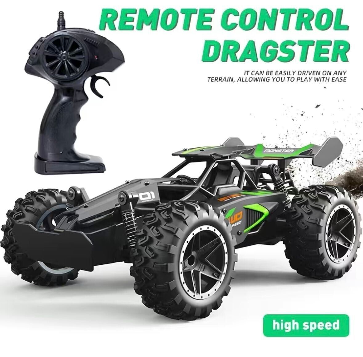 Samochód zdalnie sterowany 1/18 HotDeer Desert Buggy