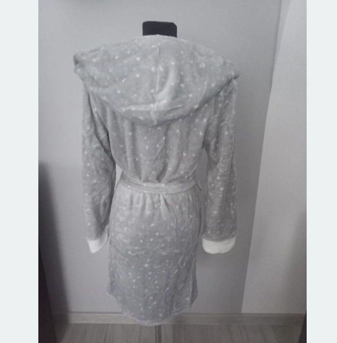 Szlafrok damski esotiq Eva Minge  z kapturem s