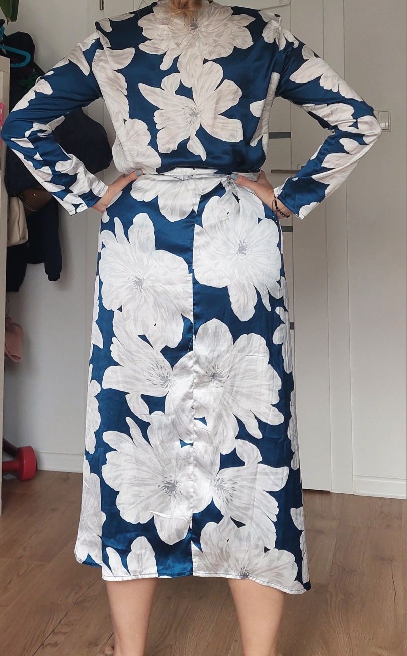 Sukienka kopertowa dancing Leopard rozmiar 42