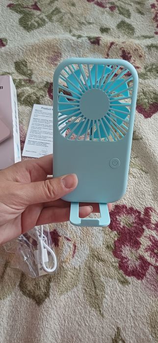 Портативний акумуляторний вентилятор