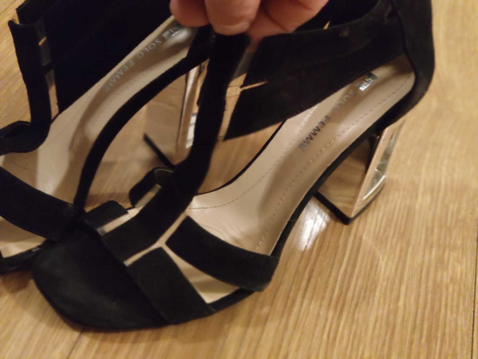 Buty Sandały SOLO FEMME karnawał śliczne damskie nowe roz 38