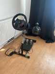 Kierownica Logitech G29 shifter stojak