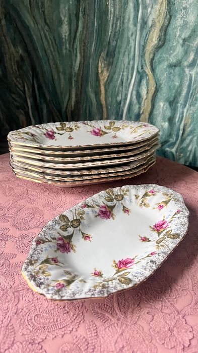 Paterka Iwona Chodzież Róże talerzyk półmisek