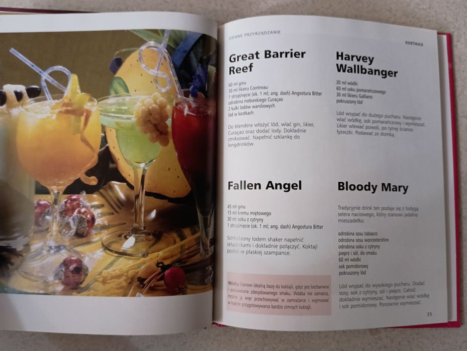 Książka "Koktajle"
