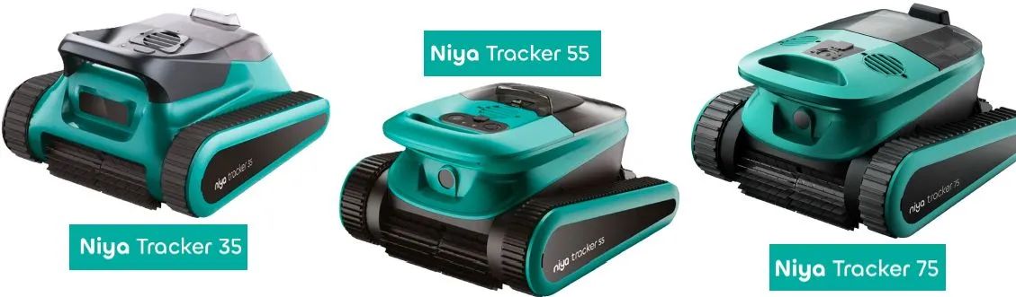 Bezprzewodowy odkurzacz do basenów Niya Tracker 55 Maytronics
