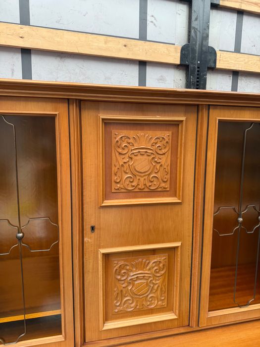 Holenderska Biblioteka solidna i masywna | Komoda szafka witryna DOWÓZ