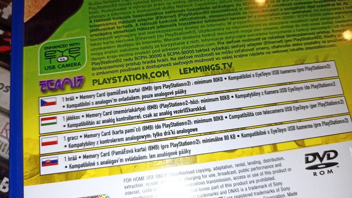 Lemmings PS2 idealna bez rys SKLEP kioskzgrami