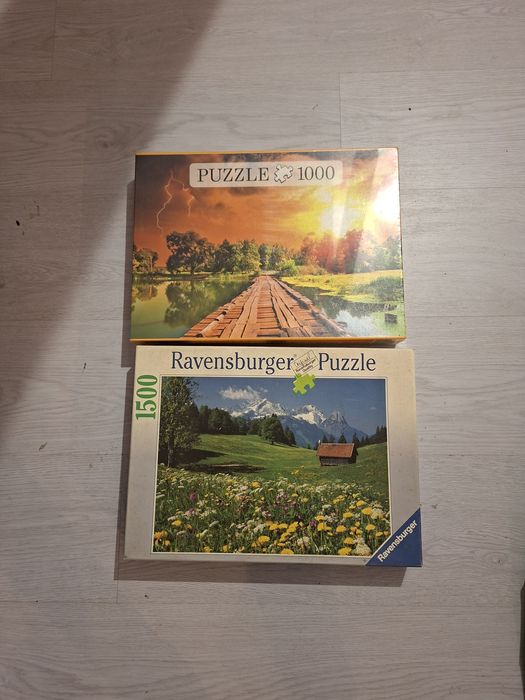 2 puzzles novos em caixa