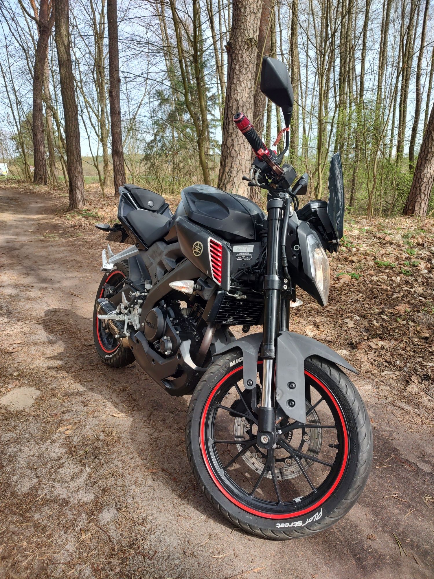 Yamaha mt 125 (kat.B) 2017r