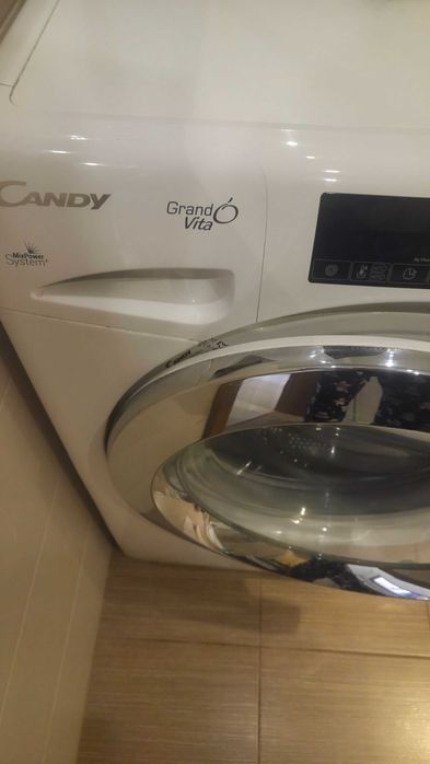 Pralka Candy Grand VIta gv4 137twc3/1-s - uszkodzona, na części