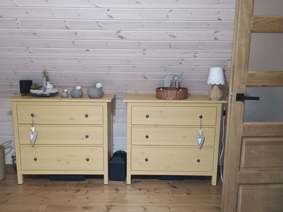 Komoda Hemnes 2 szt jak nowe