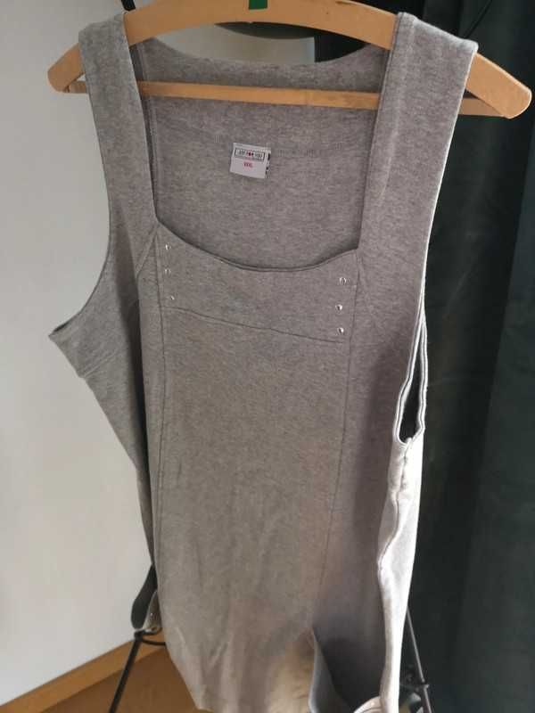 Just for you fashion XXXL szara tunika sukienka