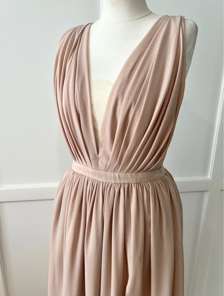 Sukienka rzymianka midi Lou r. M nude