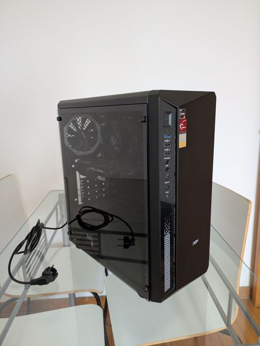 Vendo PC gamer - AMD Ryzen 5 - Asus RX 580 8GB - 16GB RAM - SSD 500GB