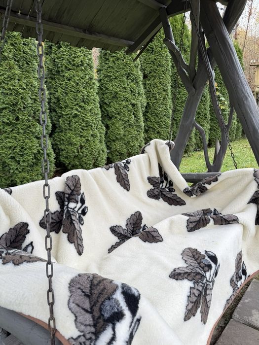 Ковдра з овчини, плед,одіяло