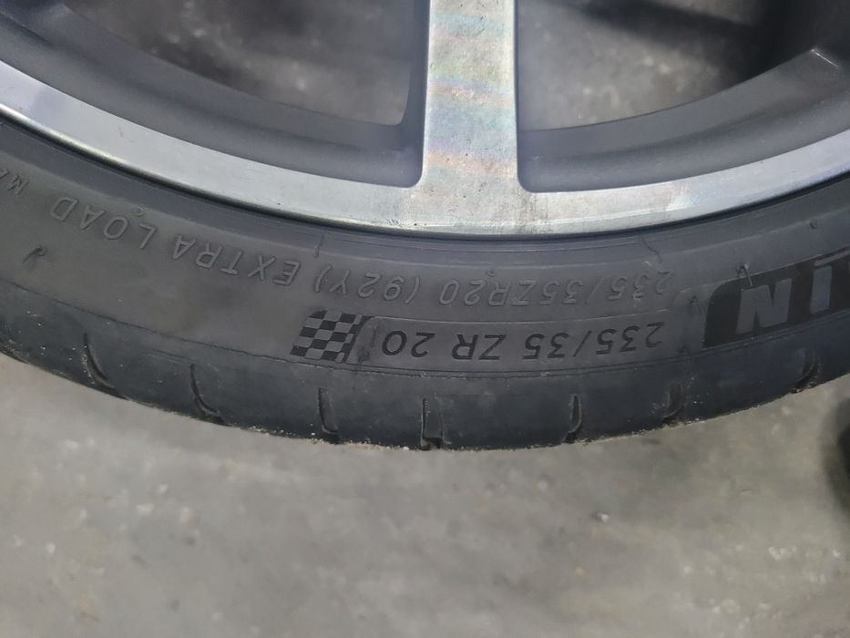 Диски Porsche Cayman S R20 5x130 Michelin Pilot Sport 4s