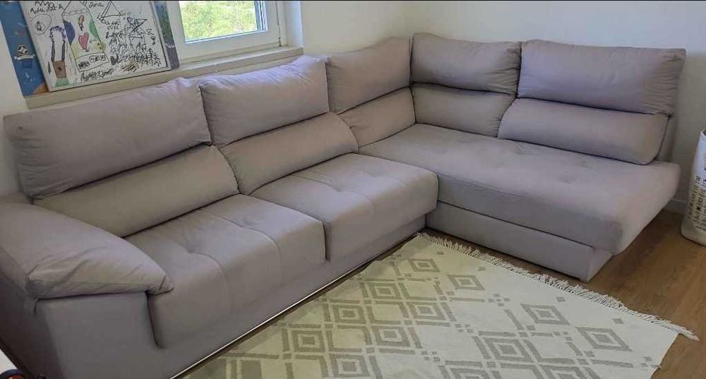 Sofa semi novo conforama