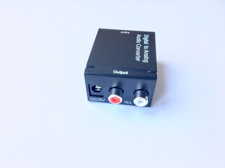 ЦАП оптико-аналоговый аудио преобразователь Toslink SPDIF коаксиал RCA