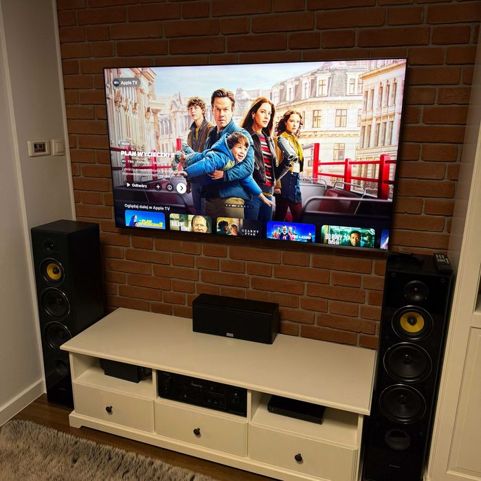 Zestaw kina domowego Denon + Glosniki + TV65 cali Samsung