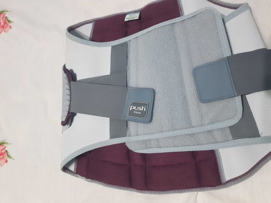 Регульований позиціонувальний бандаж для спини Push Med.
