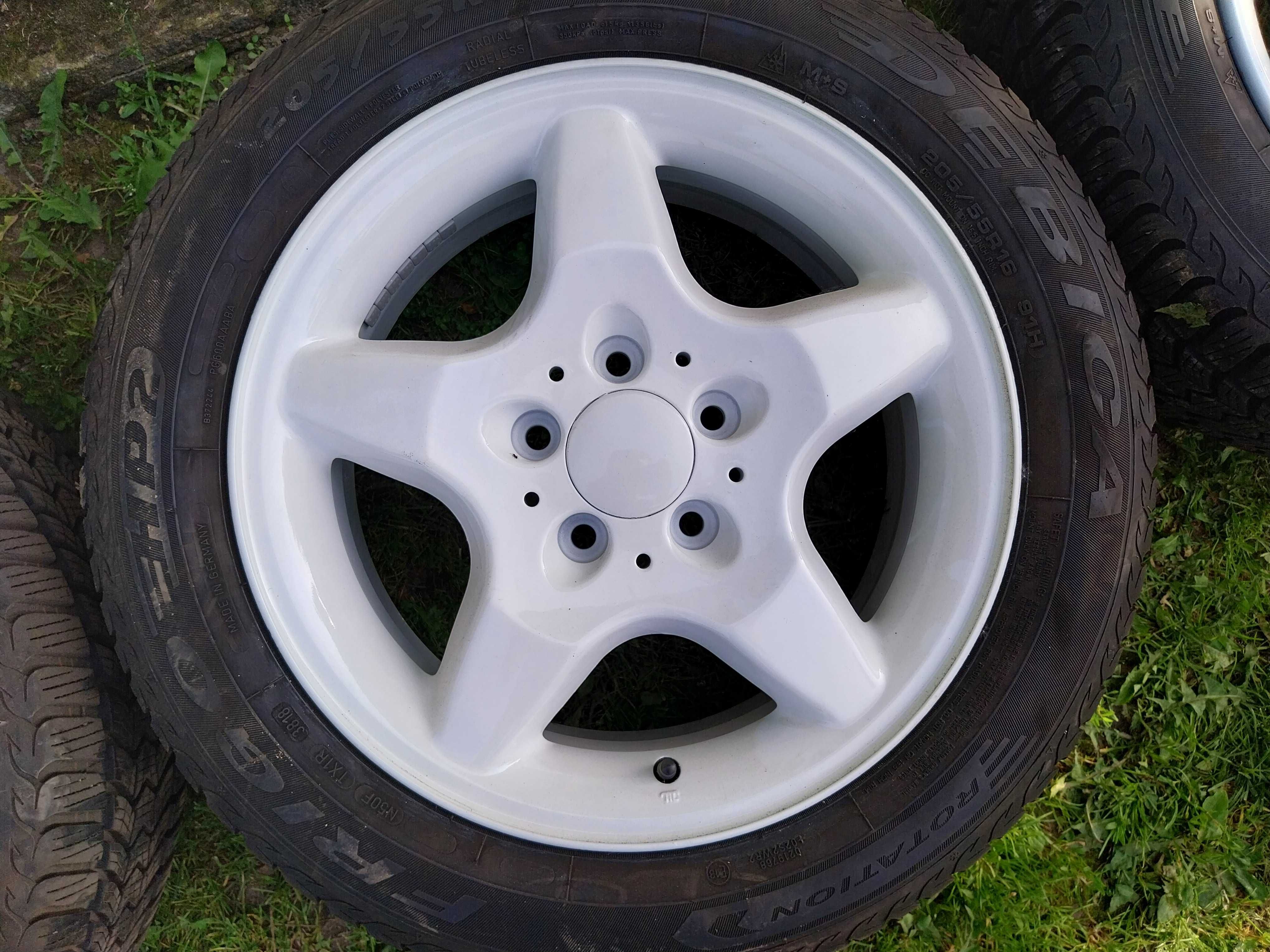 Alufelgi 16' opony zima 205/55/16 5x112