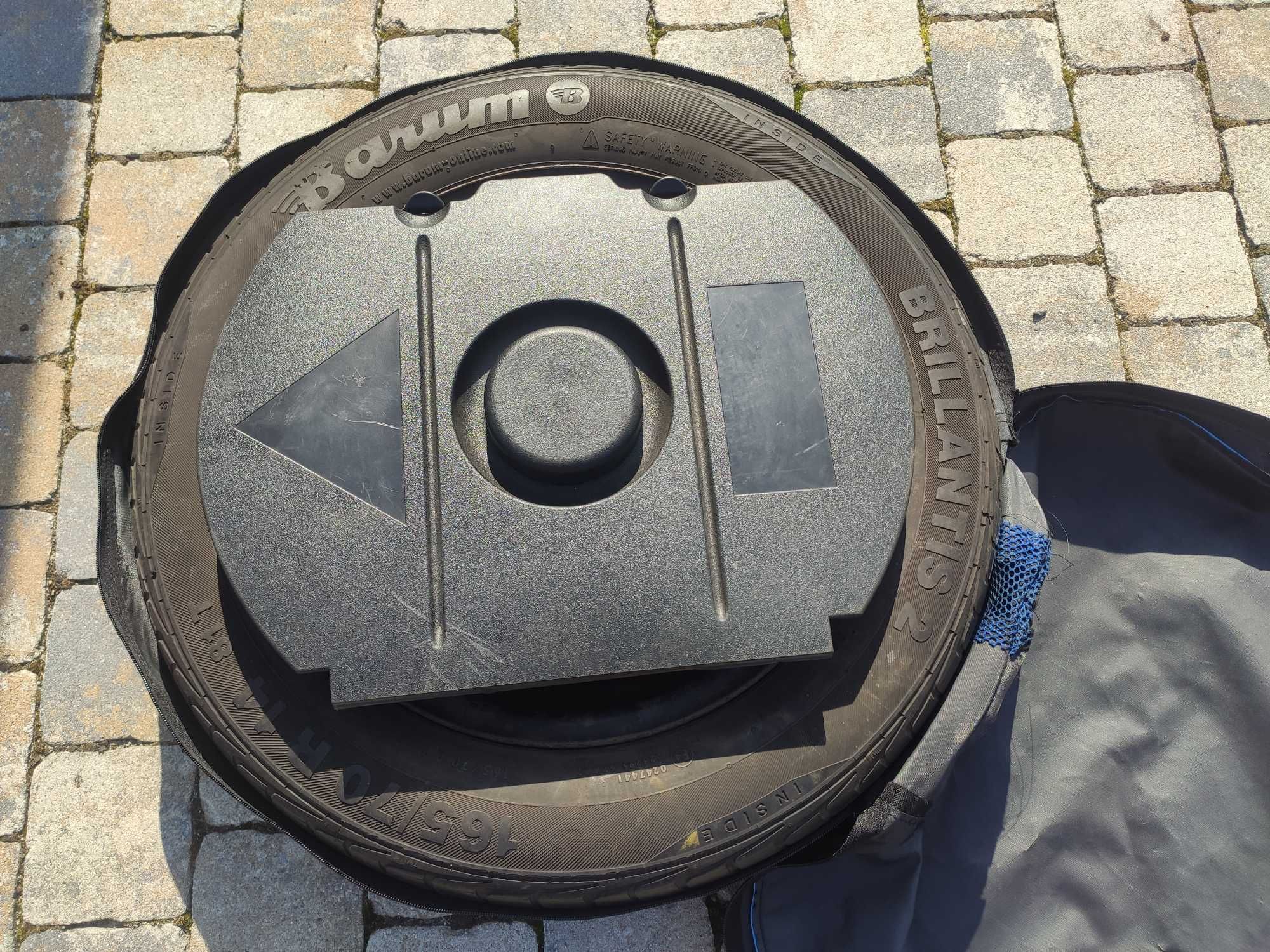 Zestaw Opona Zapasowa Zapas BARUM BRILANTIS 2 165/70 R14