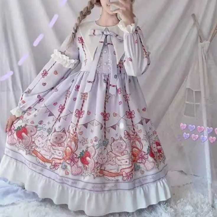 Sukienka Lolita Nowa japan style Rozm.M