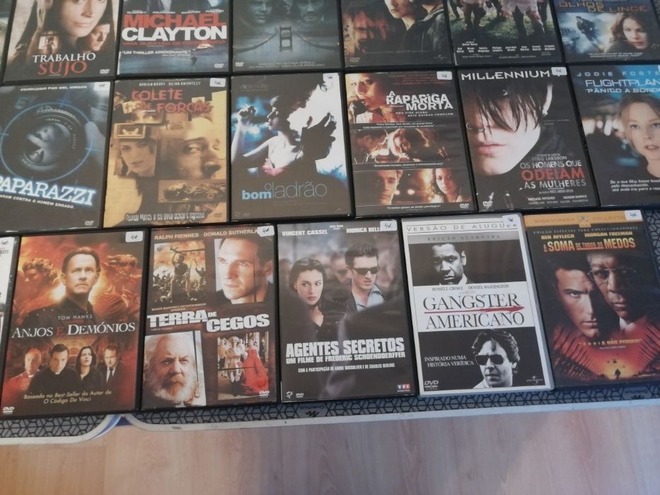 Filmes Dvd Suspense / Thriller (à unidade).