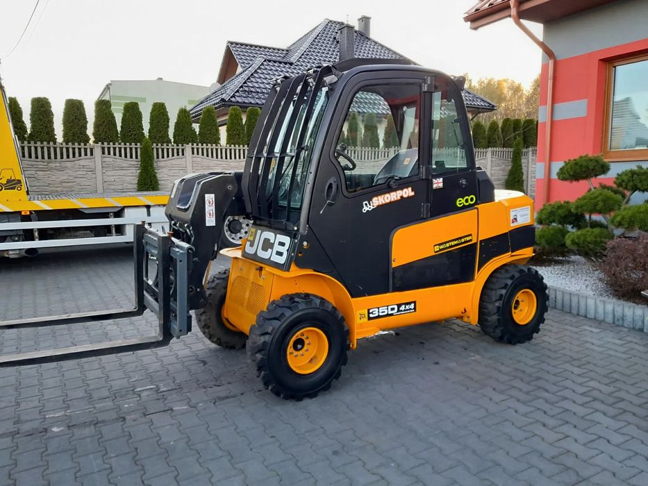 JCB 35D4X4WM  Wózek widłowy TELESKOPOWY Teletruck JCB TLT 35D4X4