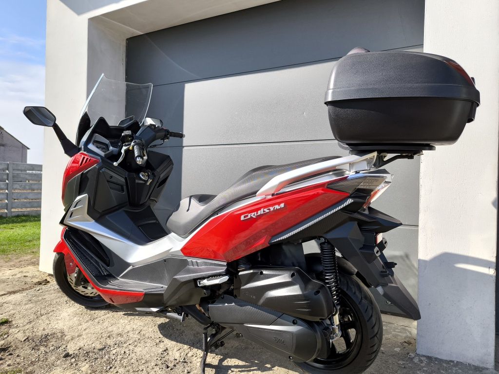 Sym Cruisym 125i. 2018r. ABS. USB. LED. GTS. Joymax maxi skuter