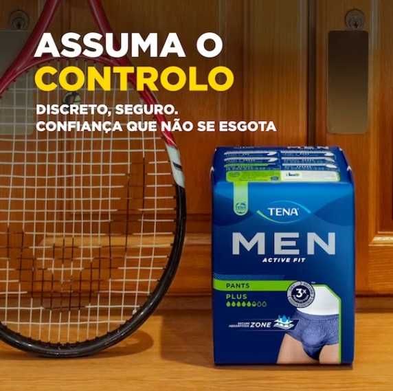 TENA cuecas de absorção para incontinência para homens