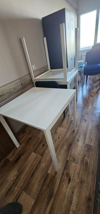 Stół biały 75x75 DUŻA ILOŚĆ.