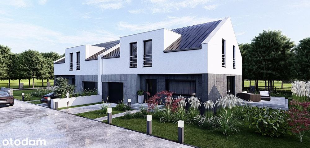 DOM BLIŹNIAK (stan surowy zamknięty) | 178.57m² | Częstochowa