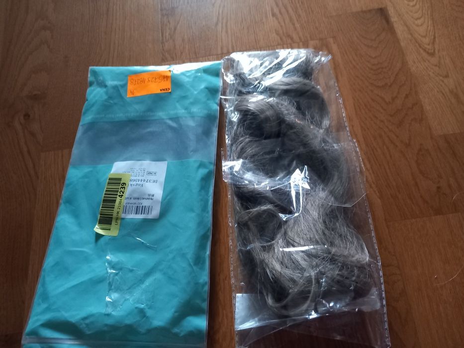 Przedłużenie kucyka blond długie 60cm syntetyczne