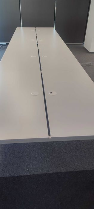 OKAZJA Likwidacja biura, Biurko 8-osobowe BALMA G4+ŚCIANKI POPRZECZNE