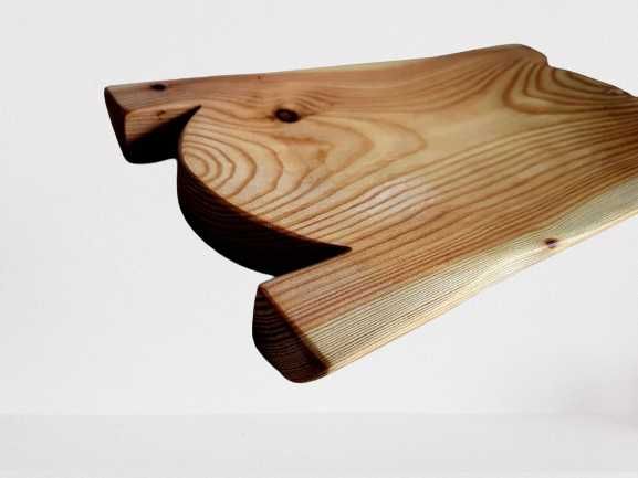 Wiosenne Korytko Regionalne Drewniana TACA na mięso sery Grill DELUX32