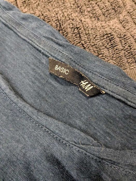 T-shirt / Granatowy / Damski / M / H&M / Przewiewny / Lekki