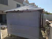 Pergula exterior jardim