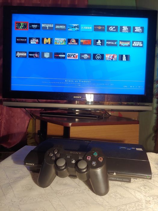PS3 Slim 500GB CFW або PS3 Super Slim 500GB HEN