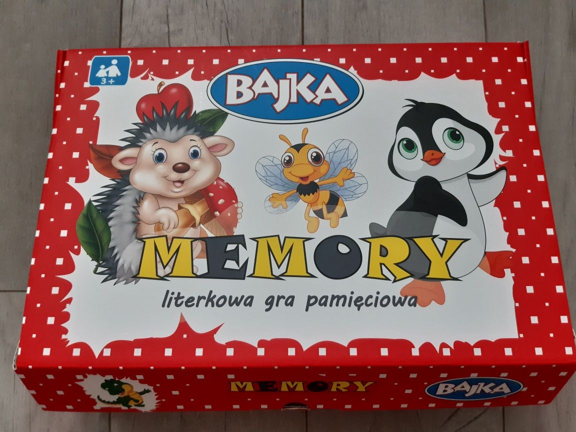 Gra MEMORY 3+ wydanie BAJKA
