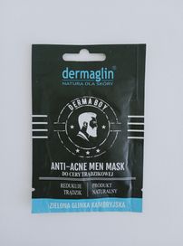 Dermaglin Anti-acne Men Mask Do Cery Trądzikowej 20g