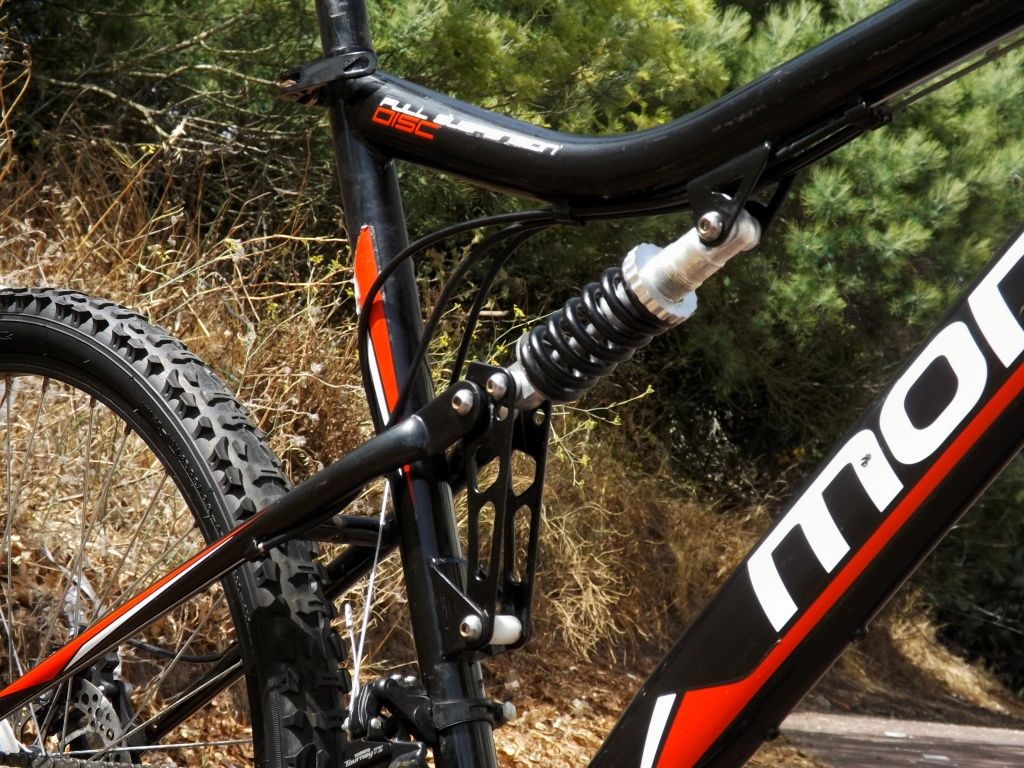Bicicleta BTT Suspensão Total Moma Hit 1.0 - Roda 26 - Tamanho M"