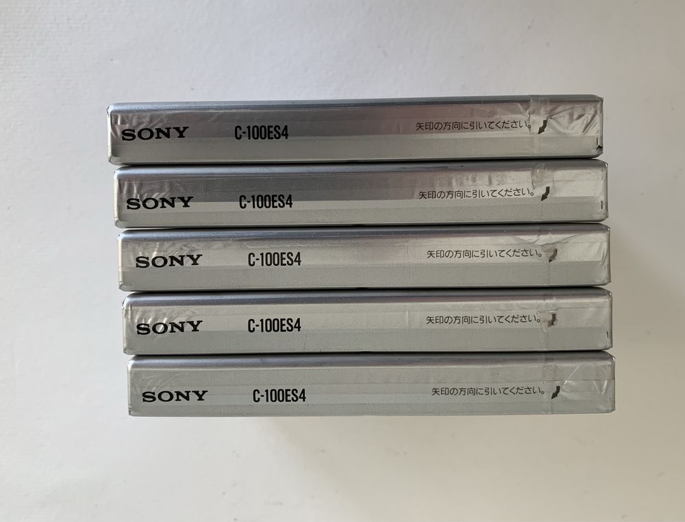 Аудиокассеты Sony ES IV 100 Metal