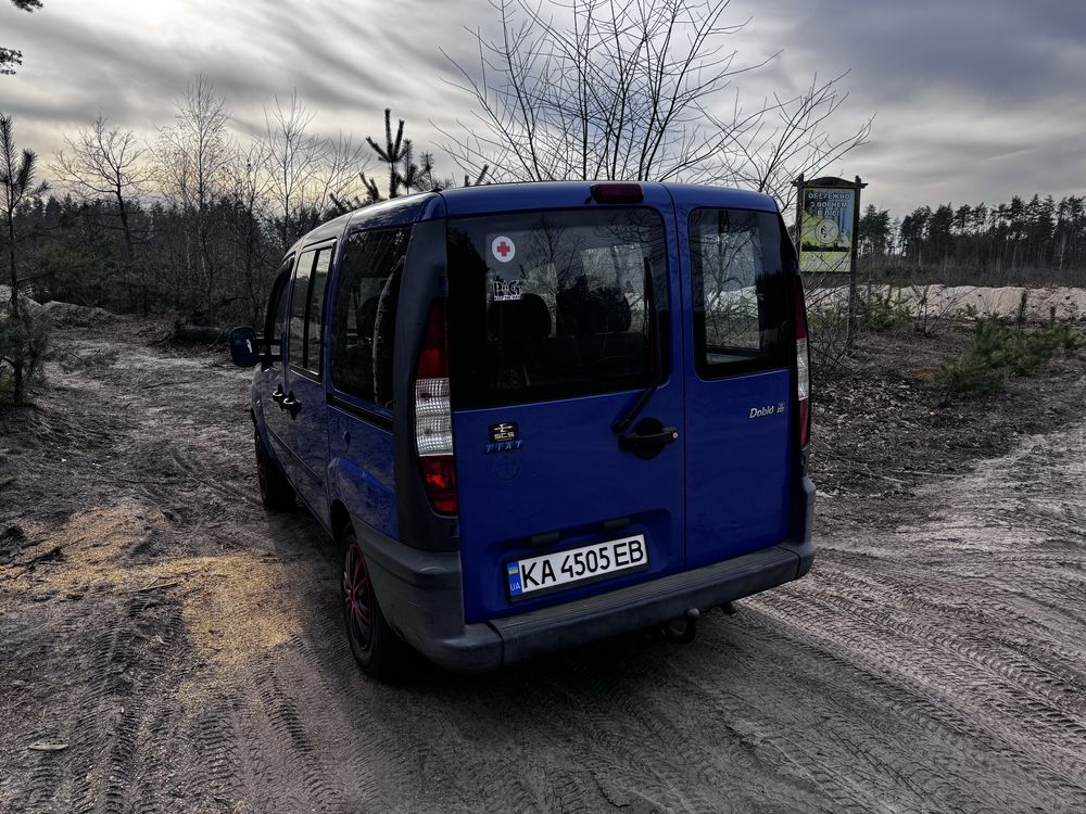 Продам fiat doblo 1.6 газ/ бензин пішіть на whatsApp