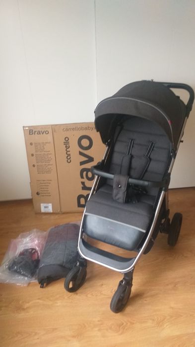 Wózek Carello Bravo Plus kolor Serious Grey Super Stan