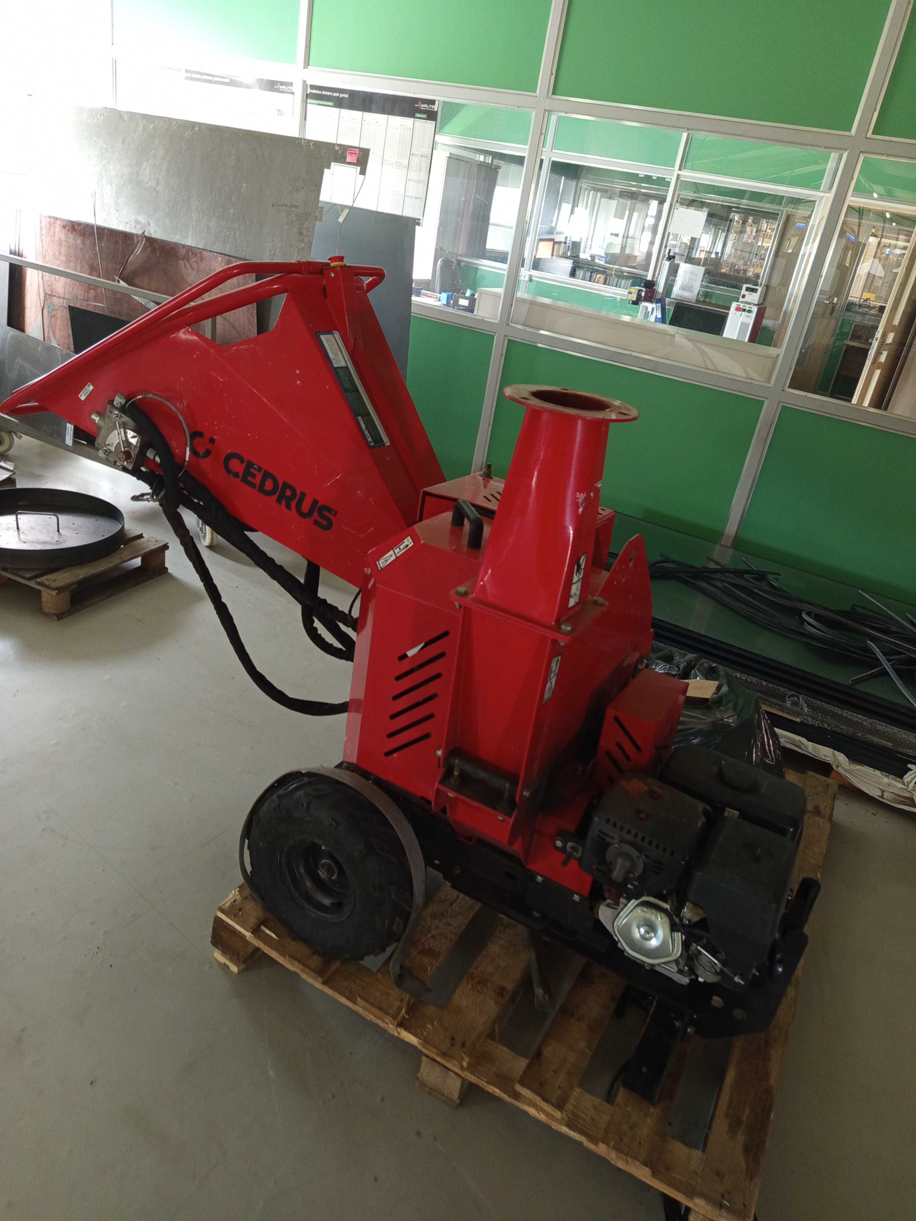 rębak tarczowy firmy Cedrus, model RB05 PRO-HE