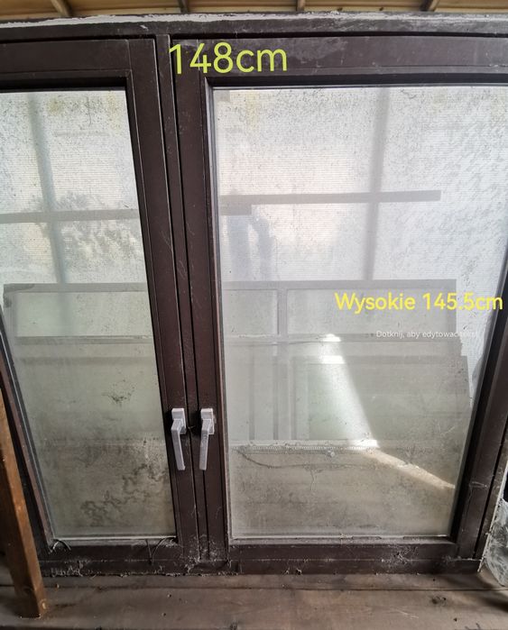 Oddam drewniane okno