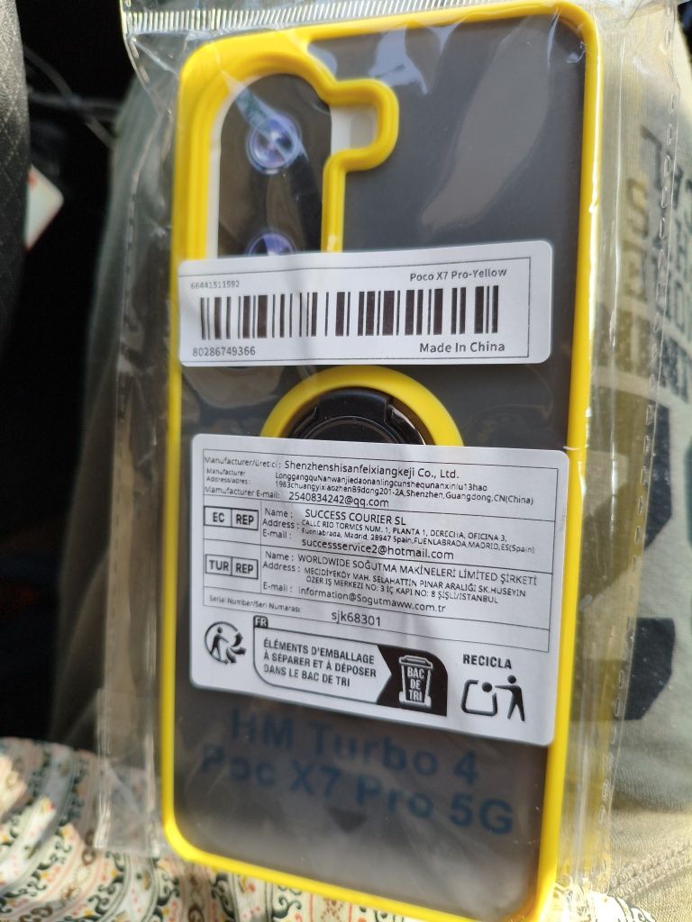 Capa original para Xiaomi Poco X7 pro 5g