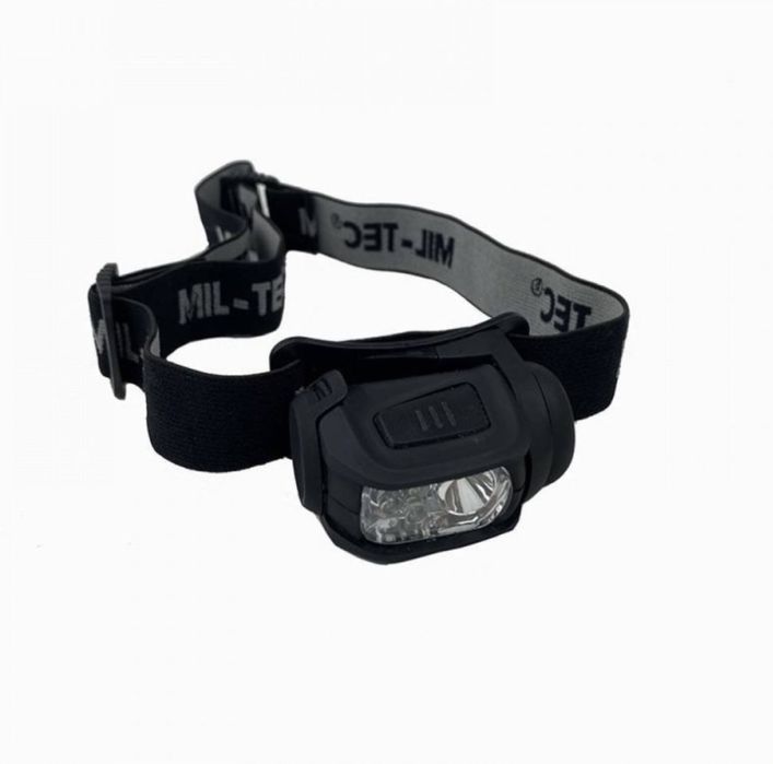 Ліхтар налобний Mil-tec (Мілтек) 4 Led LUXEON/Фонарь налобный 4 цвета